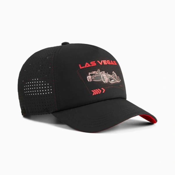 Sombrero Trucker F1® Vegas: ¡PUMA a la velocidad del rayo! Edición limitada, estilo ganador. ¡Consigue el tuyo!