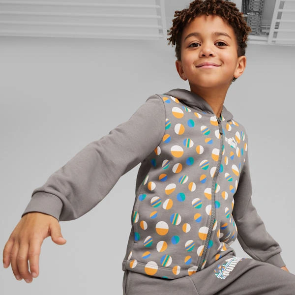 PUMA Camp de Verano: Sudaderas Completas para Niños, ¡Frescas y Divertidas!